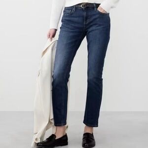 Banana Republic girlfriend jeans 👖 Dark Blue Denim Jeans